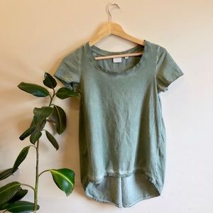 Natural Dyed Green Tunic
